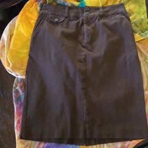 Lauren Skirt Dark Brown